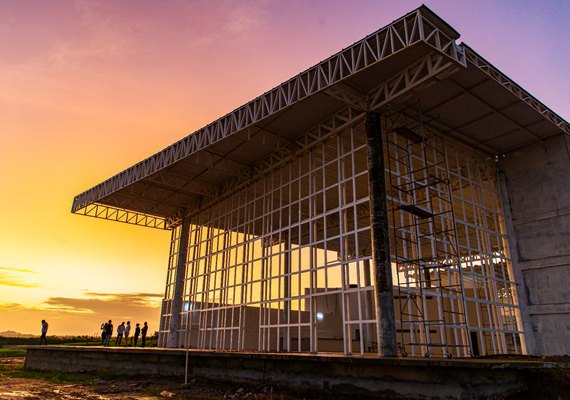 Obras do Centro de Convenções de Arapiraca entram na fase final para inauguração