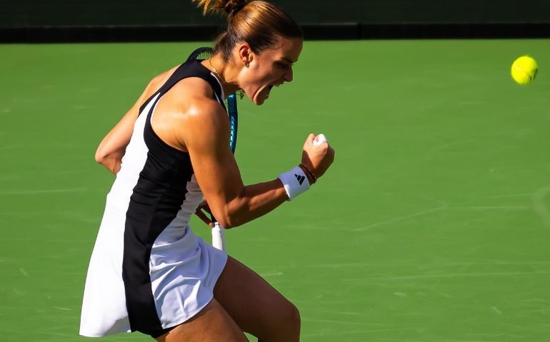 Maria Sakkari bate Gauff e volta a encontrar Iga Swiatek na final do WTA 1000 de Indian Wells