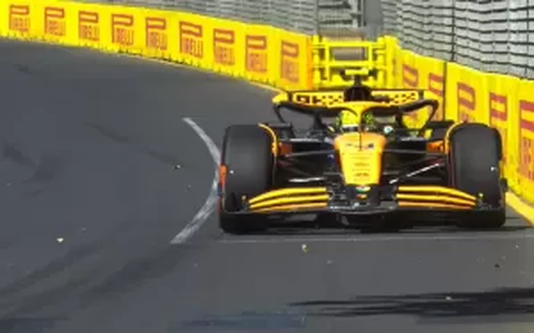 Norris supera Verstappen no agitado primeiro treino livre do GP da Austrália