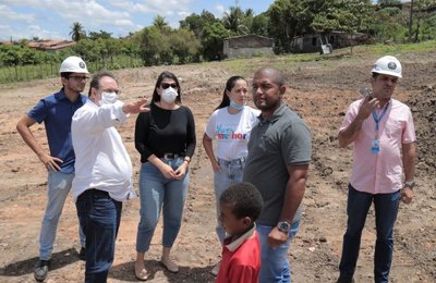 Nascentes farão parte do paisagismo no projeto de construção de creche, escola em Arapiraca