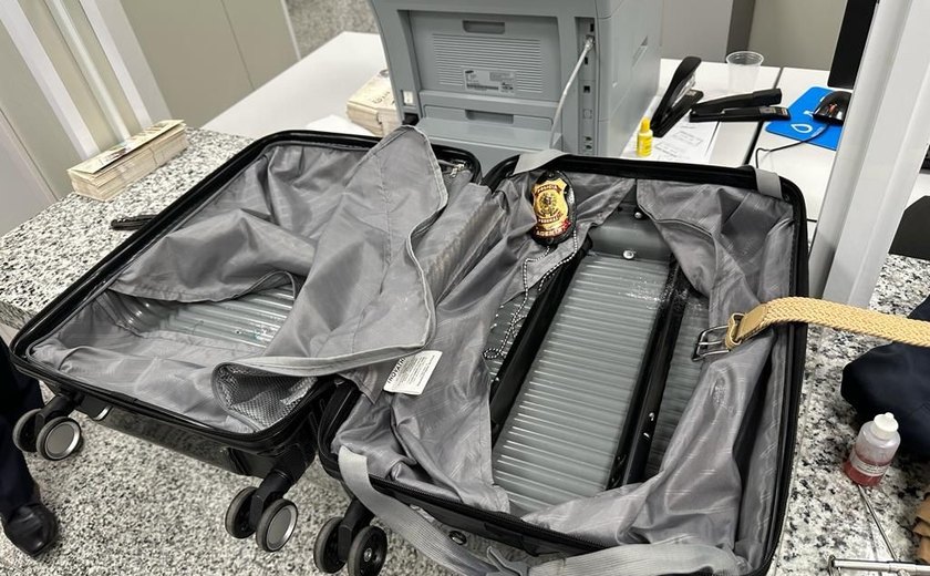 Preso no aeroporto de Maceió, espanhol iria receber 2,5 mil euros para levar cloridrato de cocaína até Paris