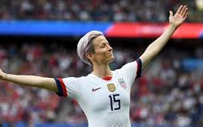 Capitã da seleção dos EUA, Megan Rapinoe critica Trump e não descarta candidatura