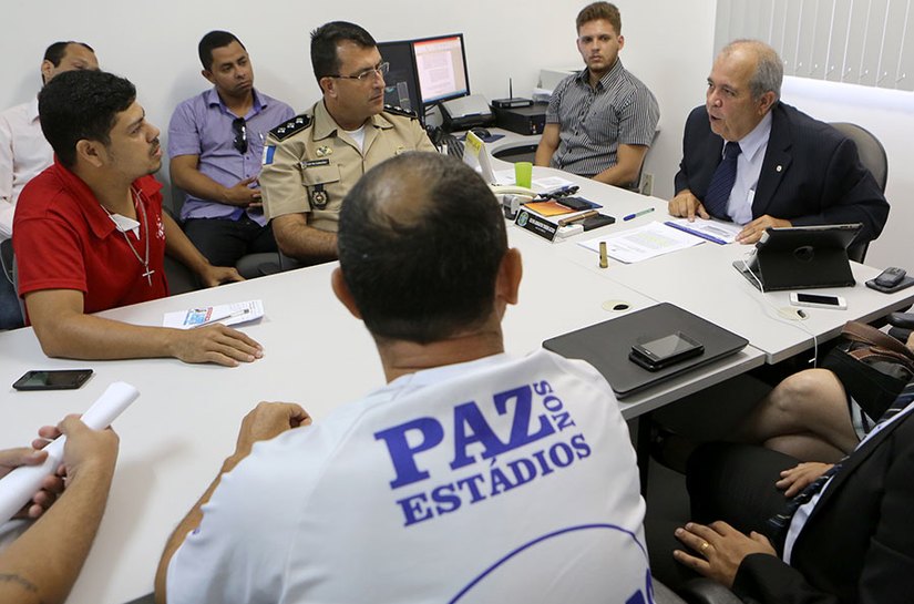 &#65279;Organizadas de CRB e CSA se comprometem a fazer sistema de cadastro