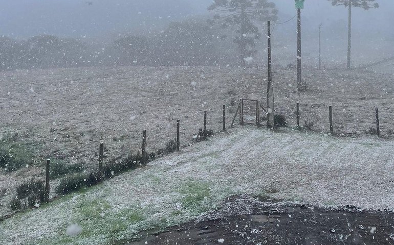 Baixas temperaturas podem causar geadas no Sul e Sudeste, diz Inmet