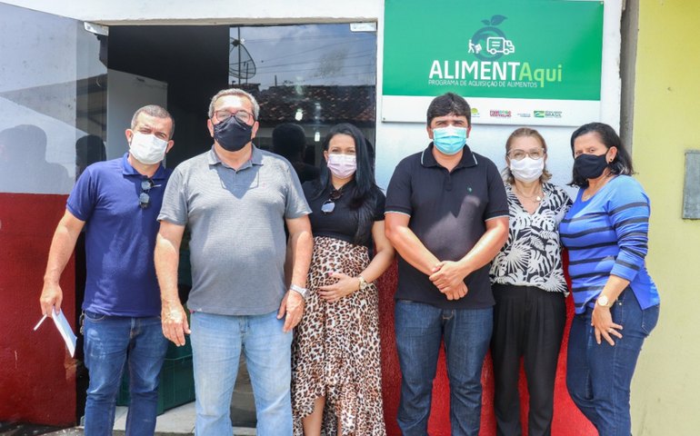 Emater inaugura Central do PAA em Mar Vermelho com a entrega de duas toneladas de alimentos