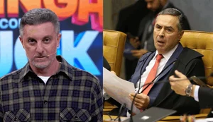 Luciano Huck e Luís Roberto Barroso / Foto: Reprodução/TV Globo e Nelson Jr./SCO/STF