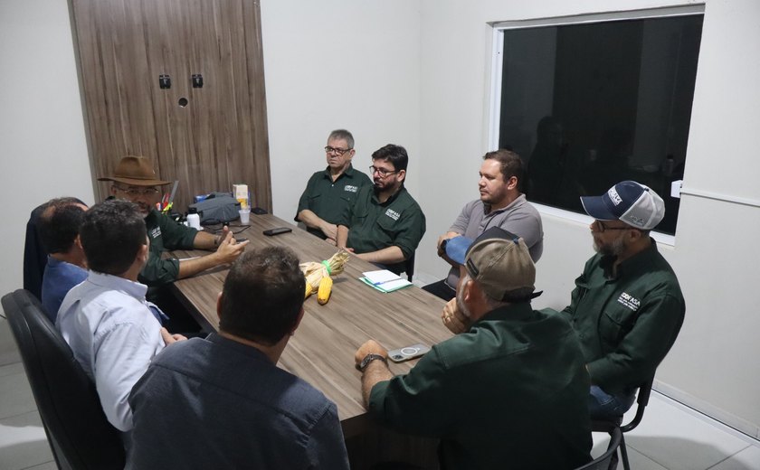 Unicafes-AL realiza visita técnica à primeira cooperativa de milho do estado de Alagoas