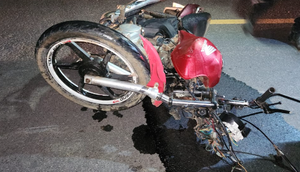 motocicleta / Foto: Reprodução: Foto PM