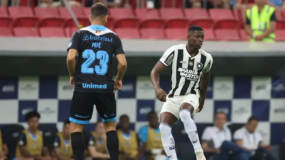Botafogo empata com Grêmio e vê vantagem diminuir no Brasileiro