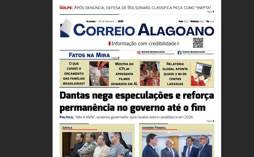 Dantas nega especulações e reforça permanência no governo até o fim