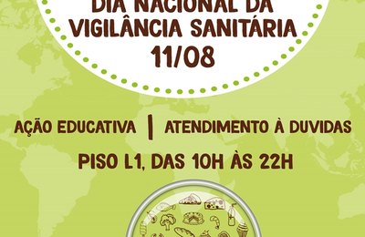 Vigilância Sanitária comemora 25 anos com ações educativas no Parque Shopping