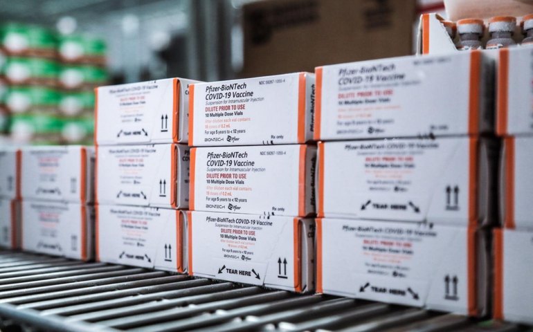 Alagoas recebe segundo lote de vacinas Pfizer pediátrica contra COVID-19 nesta terça-feira (18)