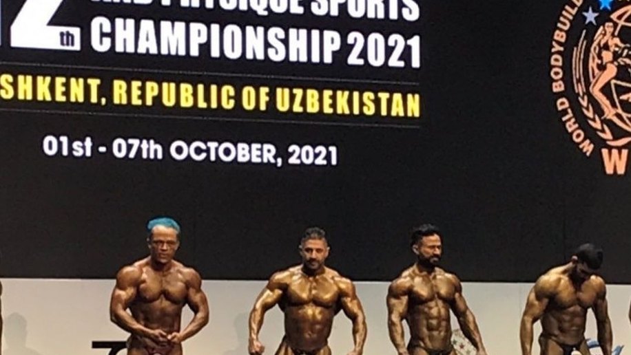Keops Lima representa Palmeira e o Brasil no Campeonato Mundial de Fisiculturismo do Uzbequistão, na Ásia