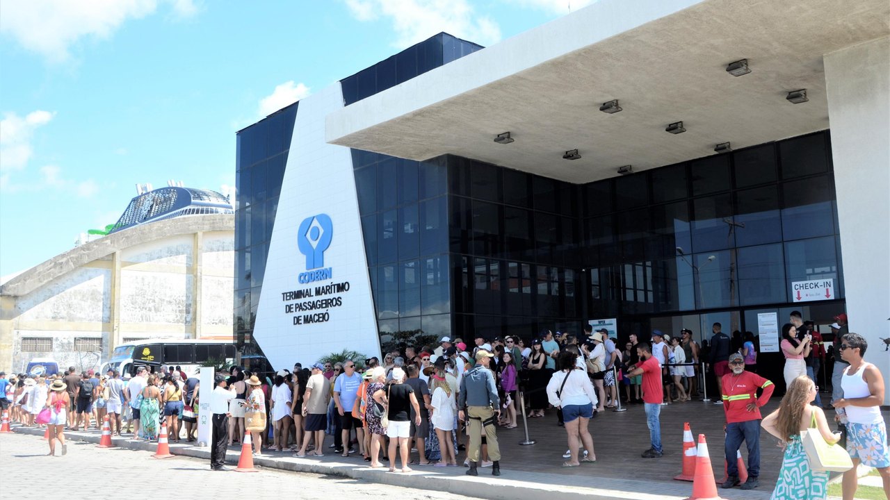 Programa Saúde no Porto atende mais um cruzeiro que chega a Alagoas