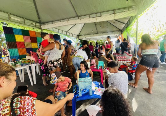 Autarquia de Limpeza Urbana leva serviços e lazer aos moradores do Paraíso do Horto