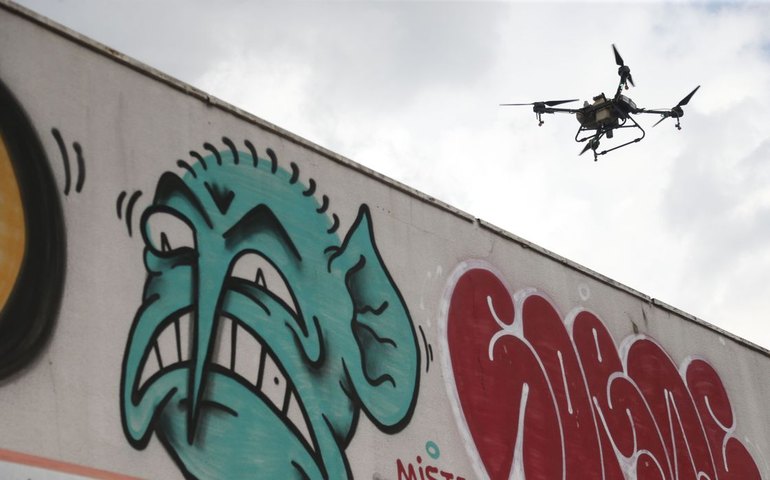 Defesa Civil de SP testa drone de grande porte no combate à dengue