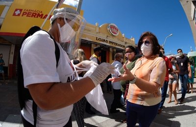 45 mil kits de máscaras serão distribuídos em Maceió até domingo