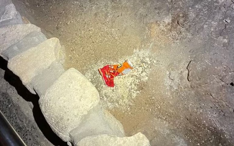 Salgadinho descartado em caverna nos EUA causa ameaça a morcegos e insetos; entenda