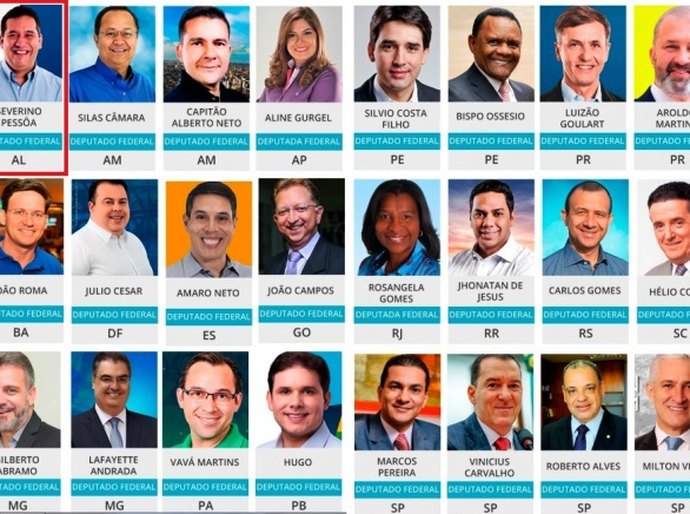 PRB de Severino Pessoa elege 30 deputados federais em todo o Brasil