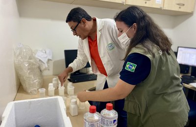 Sesau executa programa de análise da água distribuída à população pelas concessionárias públicas e privadas