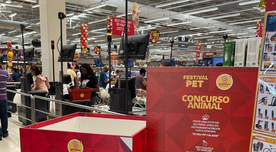 Rede de supermercados promove concurso e adoção de animais em Sergipe
