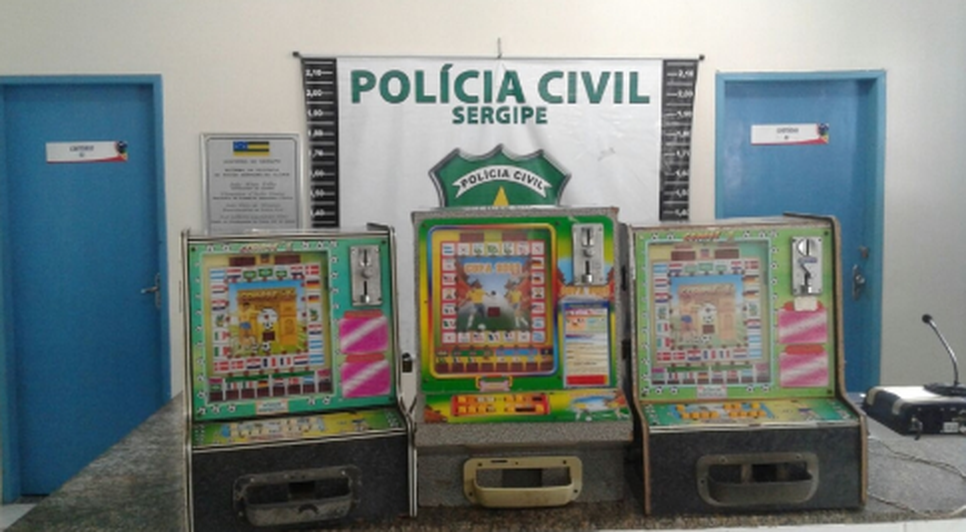 caça níqueis / Foto: polícia civil