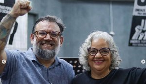 Alexandre Fleming e Lenilda Luna. / Foto: Reprodução.