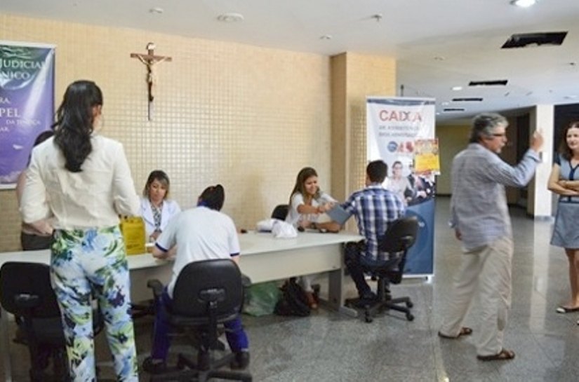 Caixa de Assistência da OAB/AL realiza exames preventivos na Justiça Federal