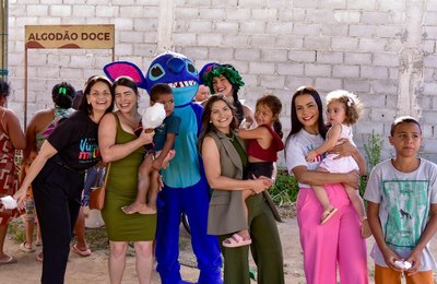 Arapiraca: Vila Contente comemora Dia das Crianças com Programa Viver Melhor
