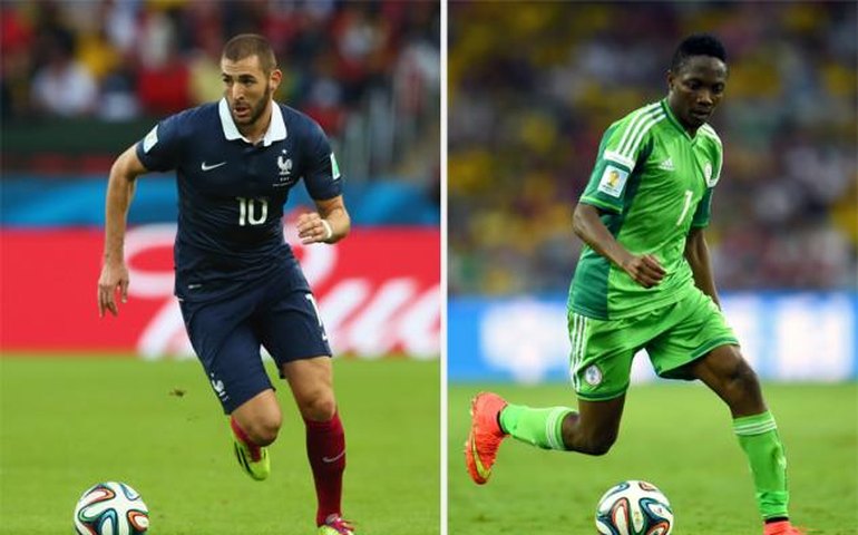 Nigéria e França decidem vaga nas quartas no Estádio Nacional