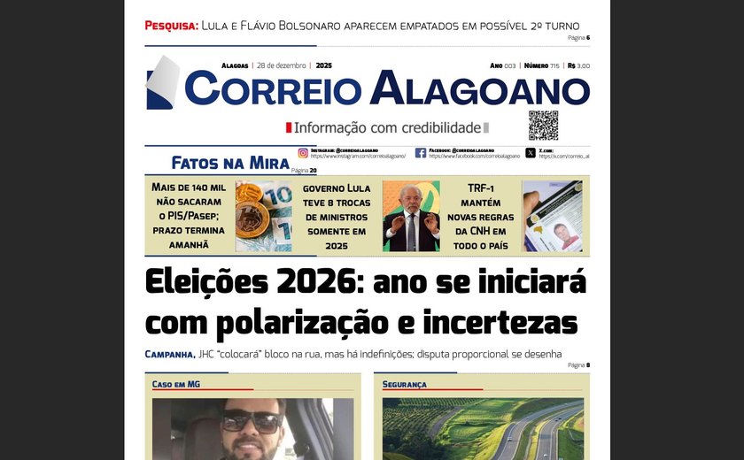 Eleições 2026: ano se iniciará com polarização e incertezas