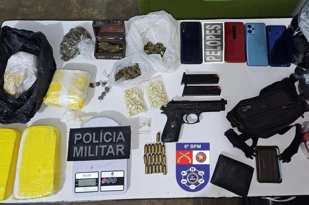 Litoral NorteQuatro são presos por tráfico de drogas e posse de arma de uso restrito em Japaratinga