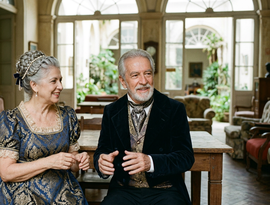 Retiro dos Artistas transforma residentes em personagens de Bridgerton com uso de IA