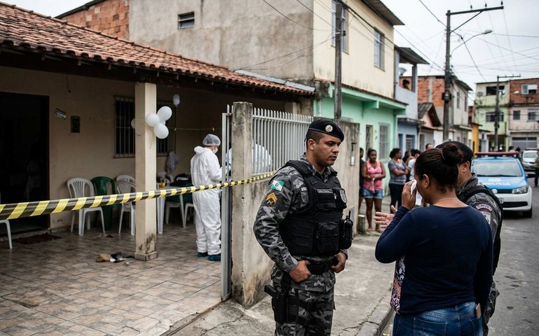 Menino morto por bala perdida na Pavuna estava em festa de primeira comunhão de amiga quando foi atingido