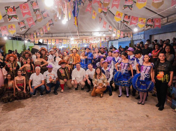 Prefeito Luciano Barbosa destaca participação da juventude nos arraiás comunitários