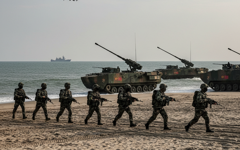 China reage a venda recorde de armas dos EUA a Taiwan com exercício militar