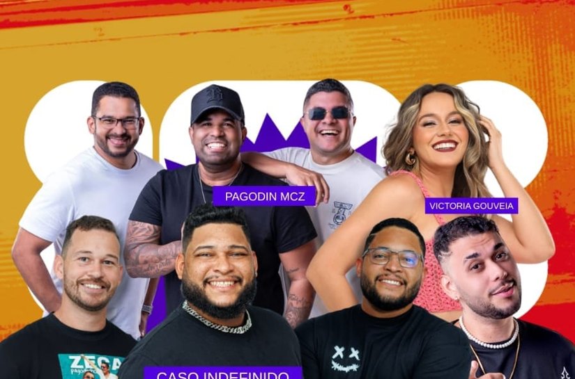 Samba de Verão realiza ação solidária e recebe Victoria Gouveia, Pagodin MCZ, Kayo e Caso Indefinido no sábado, 24