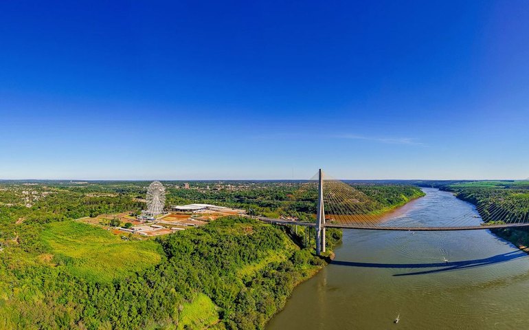 Inaugurada segunda ponte de ligação entre Brasil e Paraguai