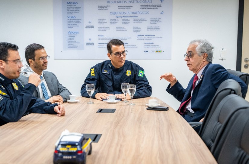 TRE/AL e PRF discutem ações de segurança para as Eleições 2026