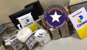 Receita Federal apreende cerca de 3 kg de entorpecentes em Aracaju / Foto: Foto: Redes Sociais/ Reprodução
