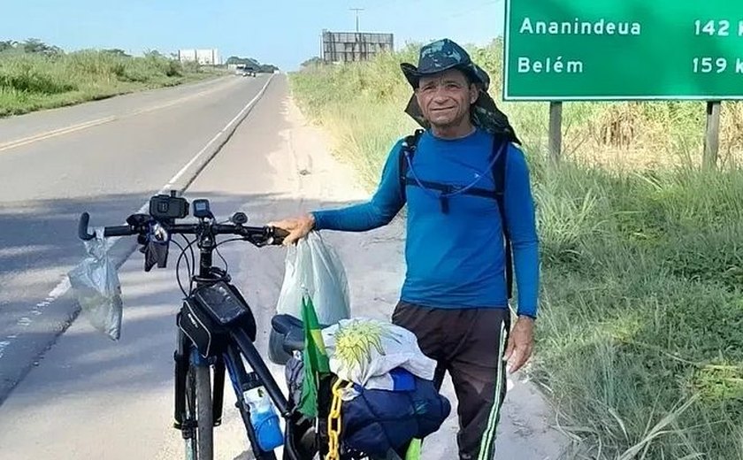 Ciclista desaparece na fronteira com a Guiana durante expedição