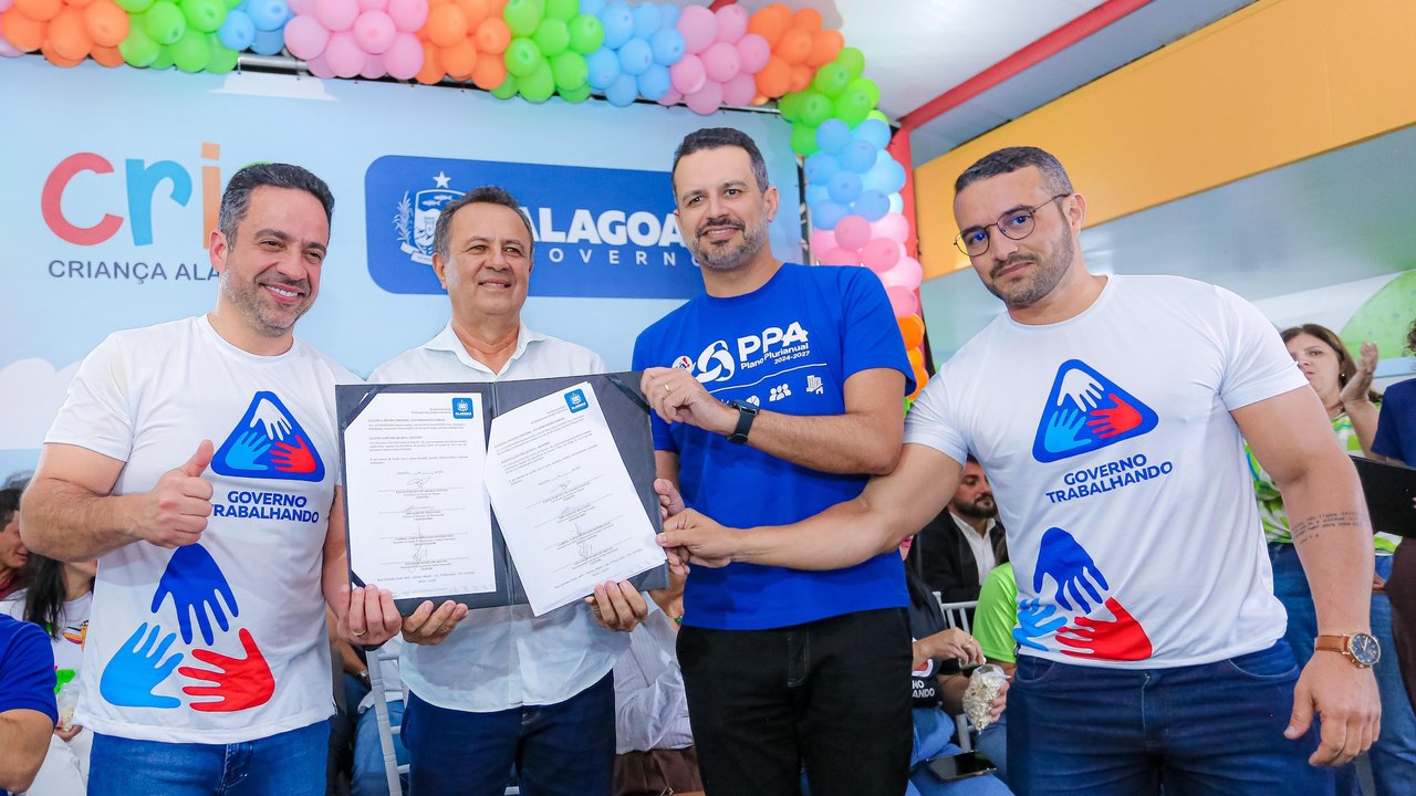 Governador Paulo Dantas inaugura Creche CRIA em Mata Grande