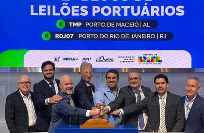 Porto de Maceió tem Terminal de Passageiros arrematado em leilão realizado na B3