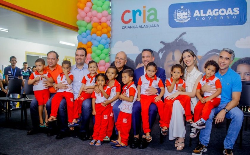 Prefeito Ronaldo Lopes e Governador Paulo Dantas inauguram segunda Creche CRIA em Penedo