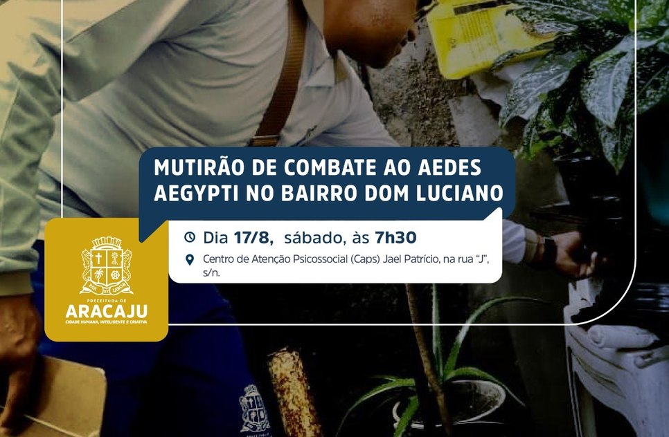 cartaz do evento / Foto: Agência Aracaju de Notícias