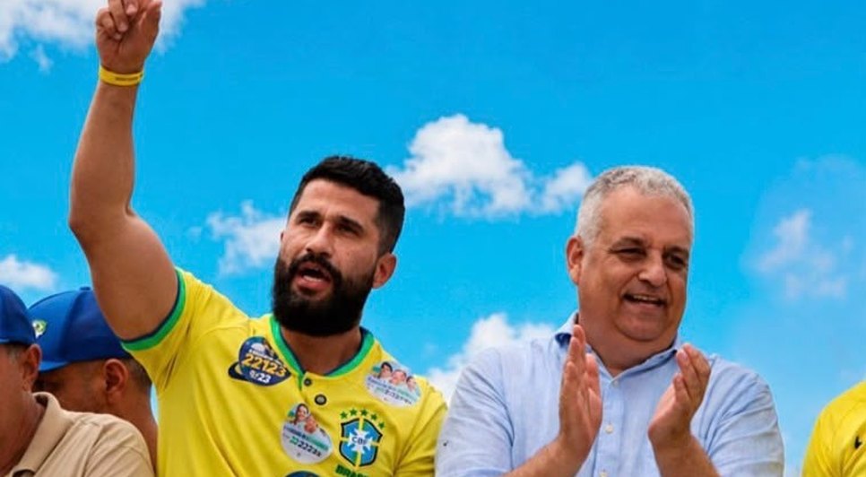 Fábio Costa e Alfredo Gaspar. / Foto: Assessoria.