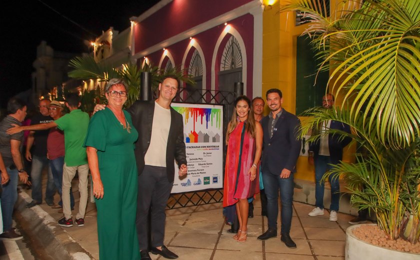 Prefeitura de São José da Laje inaugura nova etapa do projeto Tudo de Cor em parceria com tintas Coral e Carajás Home Center