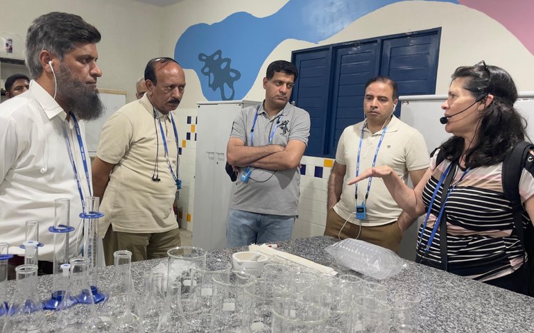 Comitiva paquistanesa visita Alagoas para conhecer boas práticas em alimentação escolar ofertadas pela rede estadual