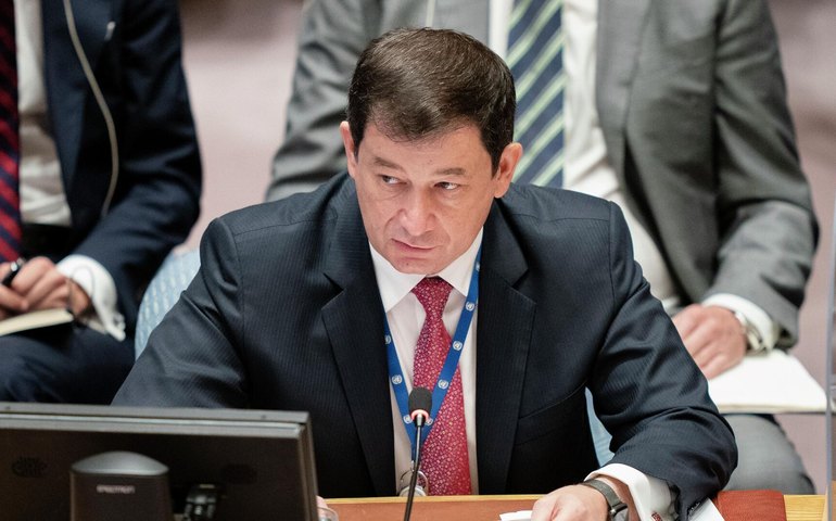 Europa estaria sabotando esforços de paz dos EUA e Rússia, afirma enviado russo na ONU