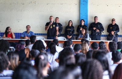 Polícia Civil inicia ciclo de palestras para orientar comunidade escolar sobre “ameaças”
